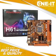 POWERMAX H61 MOTHERBOARD Intel SOCKET LGA 1155