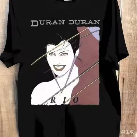 Carbon gray neutral T-shirt summer new retro men's and women's street wear new American retro Duran 