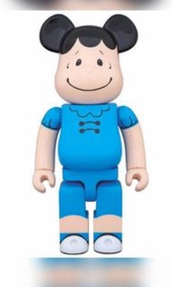 400% bearbrick the peanuts snoopy lucy
