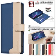 Luxury Casing For Google Pixel 9A 9 8A 8 Pro XL Splicing PU Leather Wallet Phone Case With Card Slot
