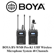 BOYA BY-WM8 Pro-K1 UHF Wireless Microphone System 48 Channels