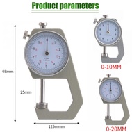 Alat Pengukur Ketebalan Thickness Gauge Pengukur Tekanan 10-20mm Akurasi 0.1mm Alat Ukur Ketebalan D