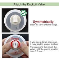 Maymom Duckbill Valve for Spectra Medela Breast Pump Parts (4th Gen) (4pc) - 2 colours
