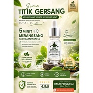 TITIK GERSANG - Cecair Minuman untuk wanita.