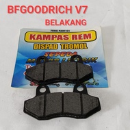 BFGOODRICH V7 REAR BRAKE PADS BFGOODRICH V7 ELECTRIC BIKE BRAKE PADS