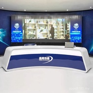 Anchor Bar Counter Training Table Table Audio Station Host TV Broadcast Live Media Studio Studio Fro