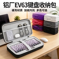 Suitable for IQUNIX Aluminum Factory EV63 Keyboard Storage Bag ev63 Key Magnetic Axis Keyboard Mouse