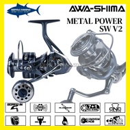 AWASHIMA METAL POWER SW V2 SPINNING REEL