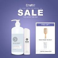 Craft Flaky Rid Shampoo 1000ml & Craft Scalp Clinic Tonic 120ml