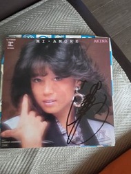 中森明菜黑膠細碟 附簽名