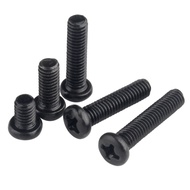 [FWM] Pan Head Phillips Screw Black Round Head Screw Glasses Miniature Electronic Small Screw M1.4M2