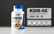 Nutricost KSM-66 Ashwagandha chiết xuất cô đặc từ sâm Ấn Độ giảm stressmiễn dịch hỗ trợ sinh lý