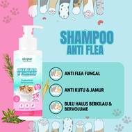 ELOPE anti flea fungus shampoo for cats and dogs, anti-flea, fungus, scabies, hair loss, long-lastin