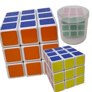 Rubiks Cube Smooth Turning 3x3x3 in Clear Container