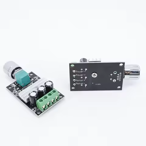 6V 12V 24V 28V 3A 80W 1203BK DC Motor Speed Controller PWM Speed Adjustable Reversible Motor Driver 