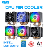 CPU AIR COOLER (พัดลมซีพียู) Intel LGA2011 2011-3 2066 X79 X99 X299 4PIN PROCESSOR DUAL XEON WORKSTA