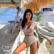 Swimsuit 滑水泳衣 長袖 銅鑼灣門市 可試換 rash guard long sleeve bikini 高腰泳褲