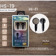 Terlaris Headset Jm tech HS-19 Universal Jack 3,5mm