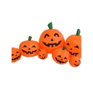 Halloween Props Pumpkin Inflatable Model 2.3m 7Pcs Pumpkin Ghost Inflatable View Area Bar Night Club