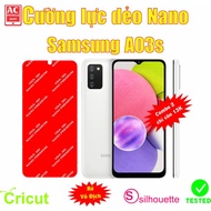 Toughened flexible screen protector for Samsung A03s phone