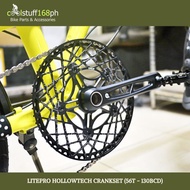 CS168ph LITEPRO Hollowtech Crankset (56T - 130BCD) Bicycle Parts & Accessories