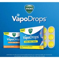 Vicks Vapo Drops (Orange/Honey Lemon) Menthol Lozenges 6's OR 12's [Cough/Nose/Throat]