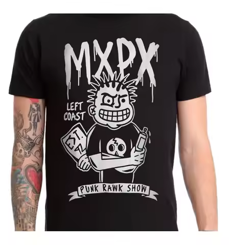 MxPx rock band artwork T shirt All sizes black