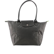 LONGCHAMP S號長把LE PLIAGE GREEN摺疊水餃包（石墨灰） _廠商直送