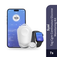 SYAI Tag CGM Continuous Glucose Monitoring Kit for Kencing Manis Test, Glucose Test Machine Nutriliv