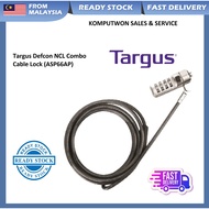 Targus DEFCON Laptop Security NCL Combo Cable Lock Wedge K-Slot (ASP66AP)