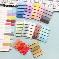 Panmomo Book Page Marker Sticker Soft Color Index Page Marker Sticker Flag Pastel Color PET Plastic 