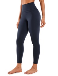 CRZ YOGA Womens Naked Feeling Workout 7/8 Yoga Leggings - 25 Inches High Waist Tight Pants