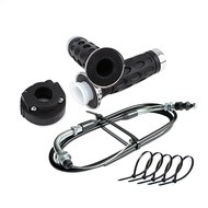 Universal Throttle Twist Grip 78" Scooter Throttle Cable Set For GY6 50ccc 80cc 125cc 150cc 139QMB 1