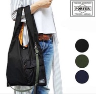 Porter Tokyo Bagger GMS Bag 865-08392 可摺疊肩背包 環保袋 (big size 黑色)
