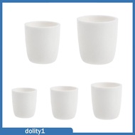 [Dolity1] Crucible For Metal Casting Metal Corundum Crucible 20ml 50ml 100ml 150ml
