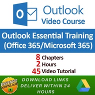 Microsoft Outlook Essential Training (Office 365/Microsoft 365) - [Video Course]