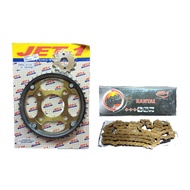 [14T/42T] GEAR PRESS + CHAIN GEAR SET/ MEGA PRO NEW PACKAGE OLD/ - CB150 VERZA - SONIC 150R - CB CB1