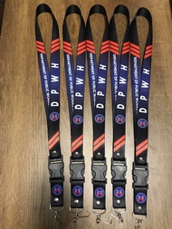 DPWH Lace Lanyard ID Sling ID Holder Onhand COD