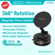 EYD Magnetic Phone Holder Vacuum Suction 360° Rotate Foldable Car Desktop Universal Phone Stand No R