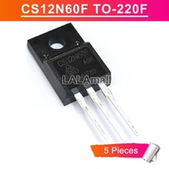 &5pcs CS12N60F TO-200F CS12N60FA9R 12N60F TO220F 12A/600V MOSFET Transistor new