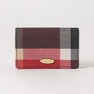 [Direct From Japan] CrestBridge Blue Label Checked PVC Card Case