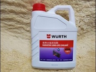 客製化服務 德國 福士 WURTH 100% 紅色 濃縮 水箱精 冷卻液 散熱 水箱添加劑 每100ML
