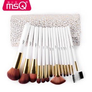 [HCM]Bộ Cọ Trang Điểm 15 Cây Kém Ví Đựng