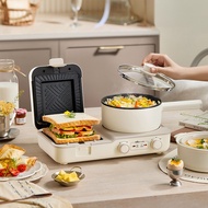 Bear Sandwich Breakfast Maker DSL-A13N1Household Cooking Pot Multifunctional 4-in-1 Toaster Oven