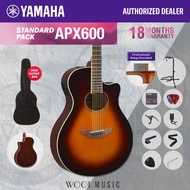 Yamaha APX600-OVS APX Series Acoustic Electric Guitar (Thinline Body) - Old Violin Sunburst