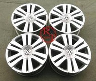 【RT捷運輪胎】VW原廠圈 16吋 5X112 / 7J / ET45 中心孔57 銀