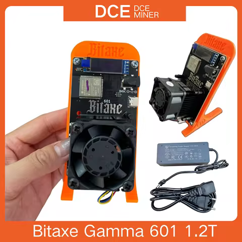 2026 Bitaxe Gamma 601 Solo Miner 1.2TH/s Bitcoin Miner - In Stock, Shipped Immediately