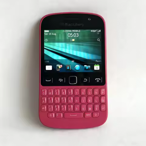 Blackberry 9720 GSM 3G Mobile Cell Phone 2.8" 5MP WiFi Original Unlocked Smartphone QWERTY Keyboard 