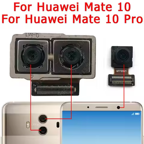 For Huawei Mate 10 Pro Mate10 10Pro Front Rear Back Up Camera Frontal Main Facing Small Camera Modul