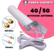 4G LTE / 5G External Antenna SMA / TS9 Male INDOOR OUTDOOR Antenna with 10 meter SMA Connector For M